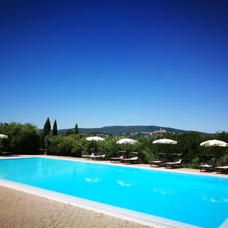 Castello Di Fulignano Soarzio Panoramic Appartement San Gimignano