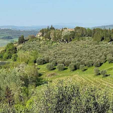 Castello Di Fulignano Soarzio Panoramic Appartement San Gimignano