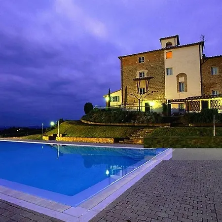 Castello Di Fulignano Soarzio Panoramic 圣吉米纳诺