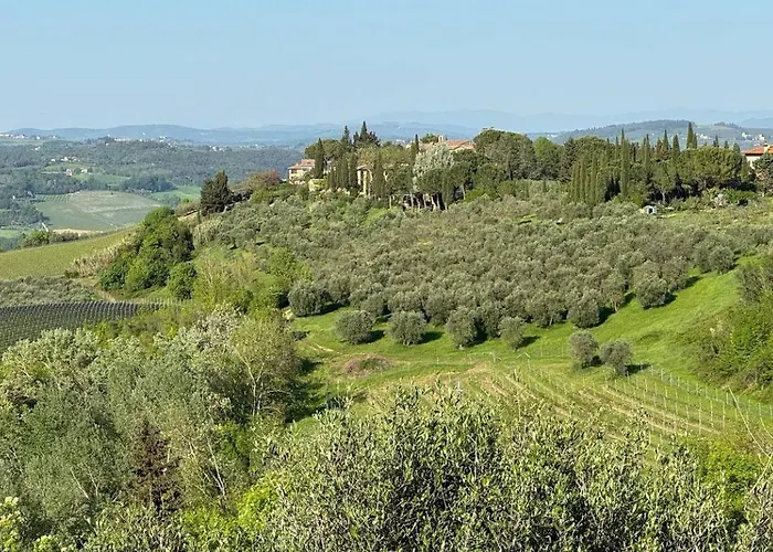 Castello Di Fulignano Soarzio Panoramic Appartement San Gimignano