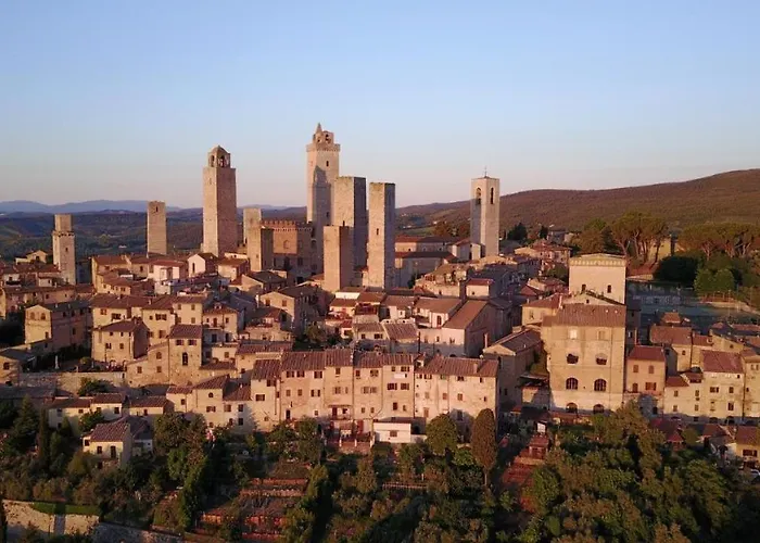 Castello Di Fulignano Soarzio Panoramic Appartement San Gimignano